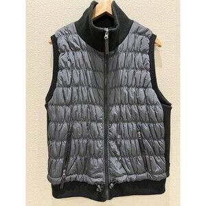 Calvin Klein Performance Gray Ruched Puffer Vest 2X